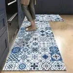 Tapis De Cuisine Bleu 1